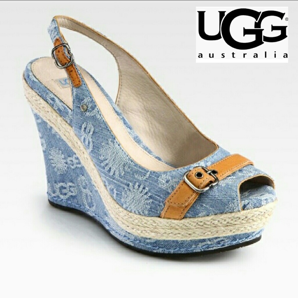 NeW UgG deNiM plAtf0rM weDge EspAdRilLe 🩵💙 - Picture 8 of 15